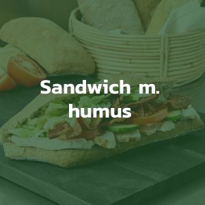 Sandwich med humus